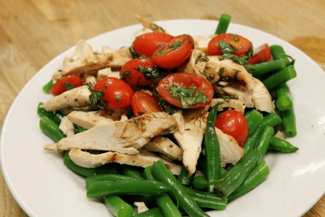 Chicken salad on protein diet